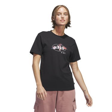 Тениска adidas Performance Floral Graphic T-Shirt Черно | JP0115, 1
