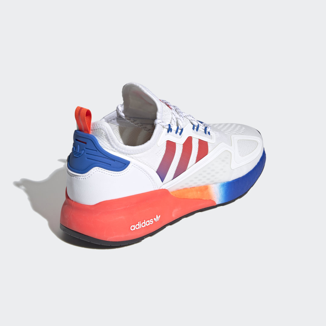 Кецове и обувки adidas Originals ZX 2K Boost Бяло | FV9996, 1