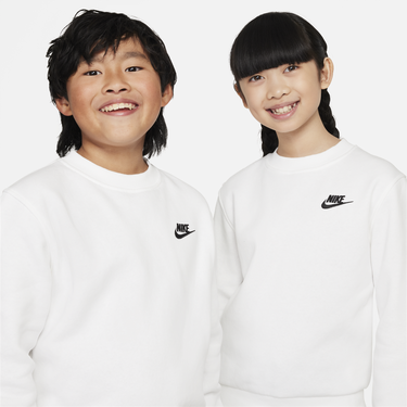 Суитчър Nike Nike Sportswear Club Fleece Crewneck Sweatshirt Бяло | FD3006-100, 2