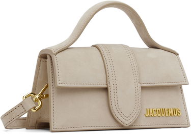 Дамска чанта Jacquemus The Bambino Top-Handle Bag Бежово | 22HBAW00006AC08C01, 1
