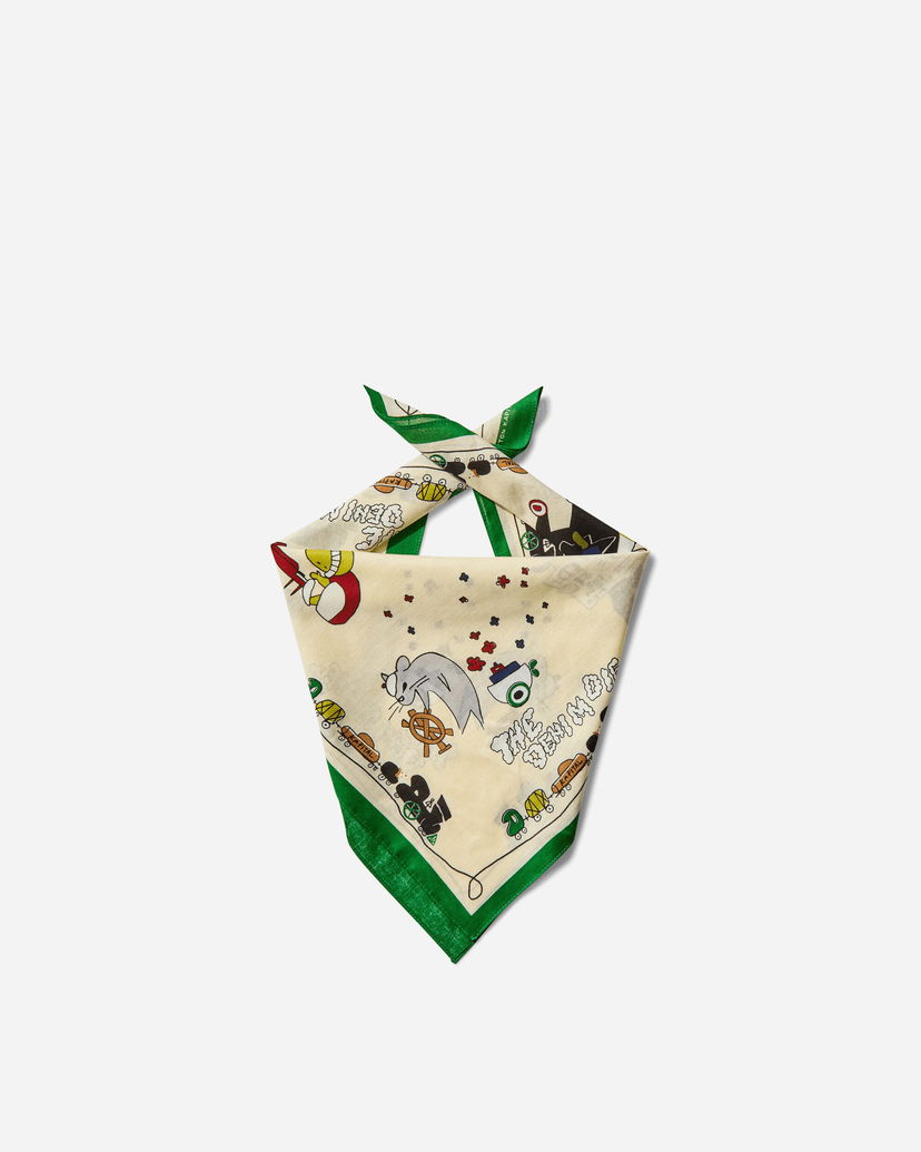 Шал KAPITAL Bandana Peckish Rainbowy Park Многоцветен | K2504BA530 GREEN