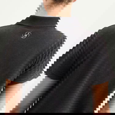 Поло тениска JW Anderson JW Anderson Layered Short Sleeve Polo Top, Size Large Черно | JO0277-PG1808-781, 5