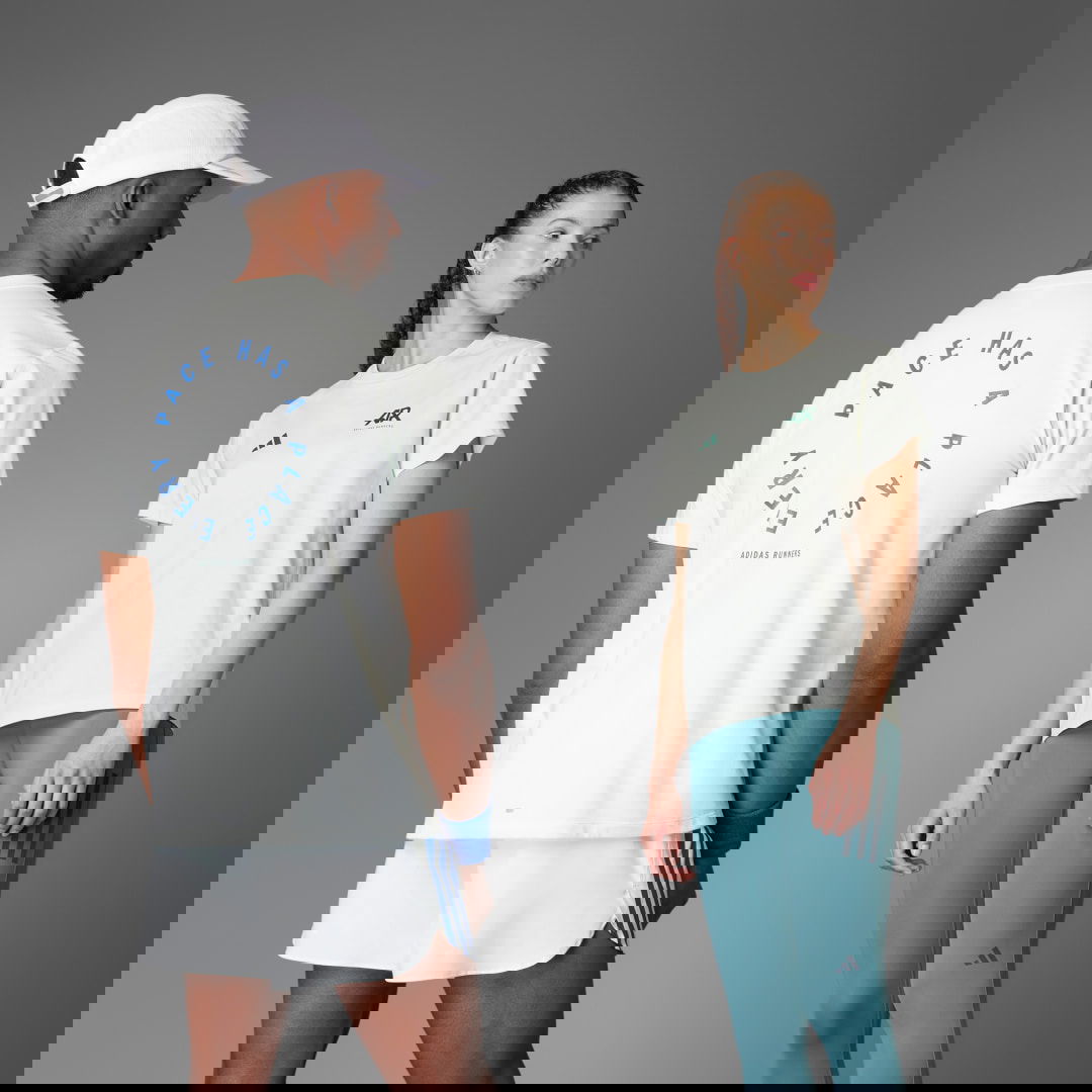 Тениска adidas Performance Runners T-Shirt Зелено | JC7367, 0