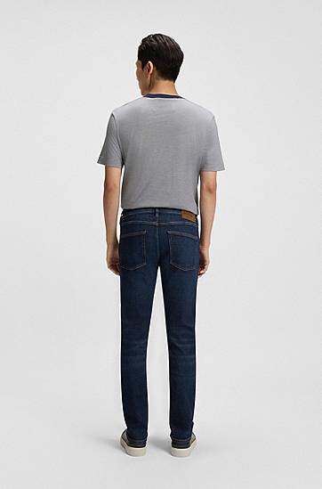 Дънки BOSS Slim-Fit Performance Denim Jeans Синьо | 50542530, 1