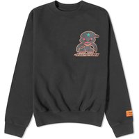 Пуловер HERON PRESTON Monster Crewneck Черно | HMBA020F23JER0081007, 1