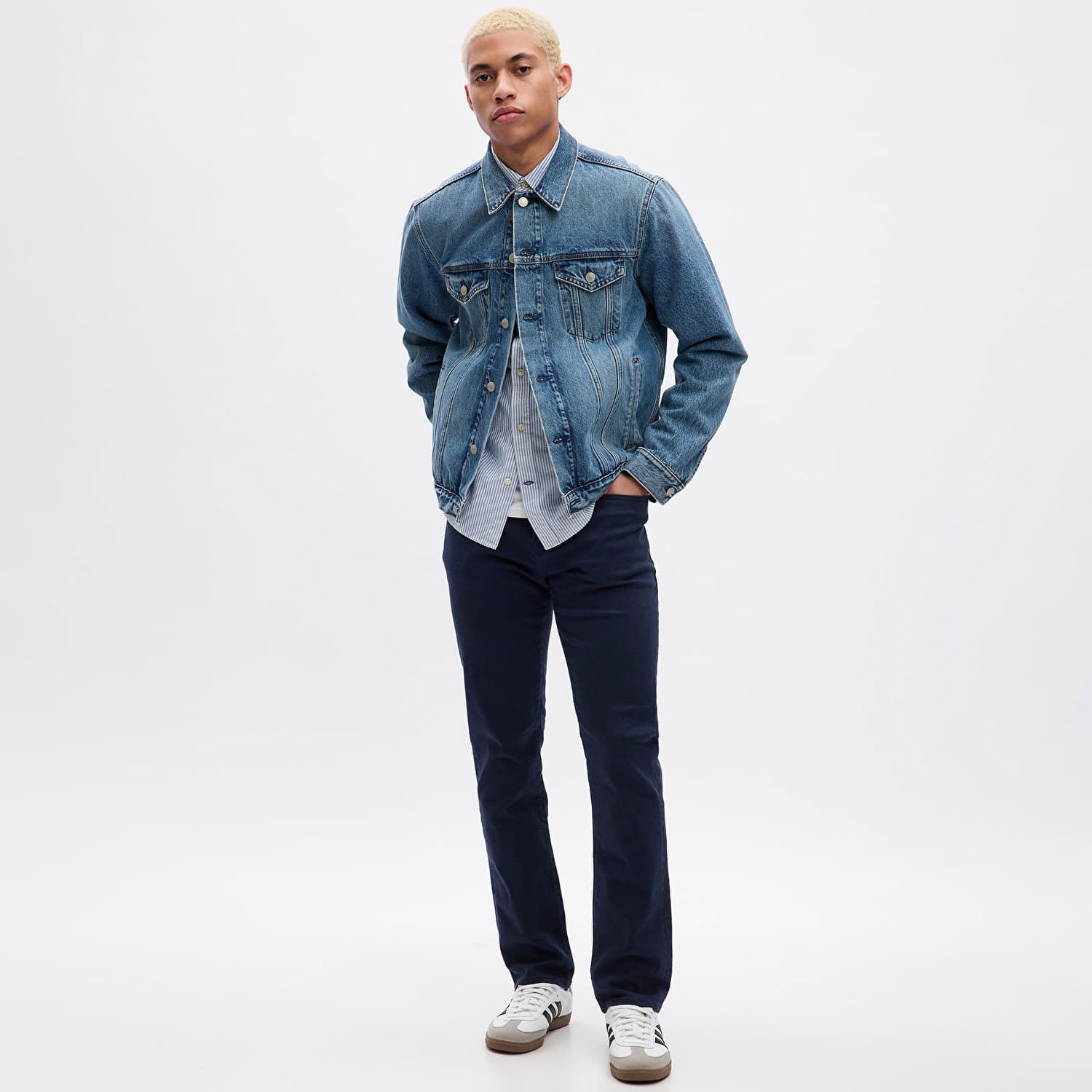 Дънки GAP Denim Pants Slim Night Shadow 525 Черно | 876543-01, 0