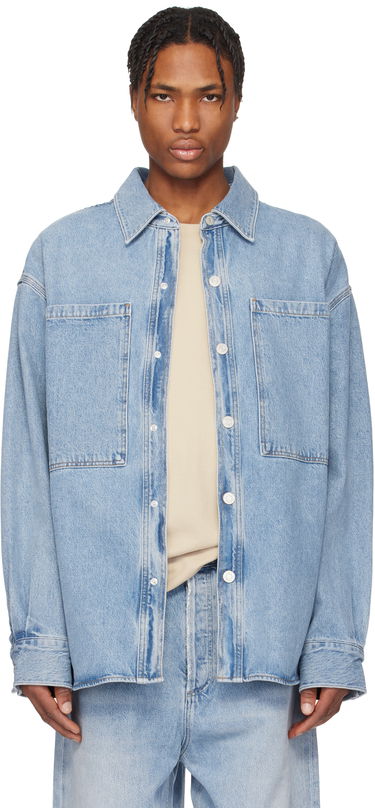 Риза AGOLDE AGOLDE Atticus Denim Jacket Синьо | A4031B-1206, 0
