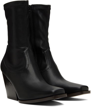 Кецове и обувки Stella McCartney Cowboy Boots Черно | 810100W1CV0, 3