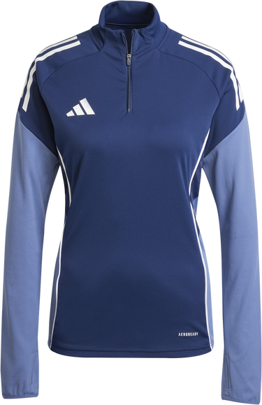 Суитчър adidas Originals Adidas TIRO25C Training 1/4 Zip Top Синьо | ji6550, 4