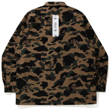 Риза BAPE Bape Ursus Military Shirt Camo Кафяво | 001SHH201003X-GRN, 1