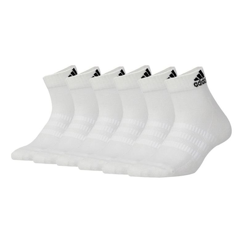 Чорапи adidas Originals Breathable Ankle Socks 6-Pack Бяло | DZ9367, 0