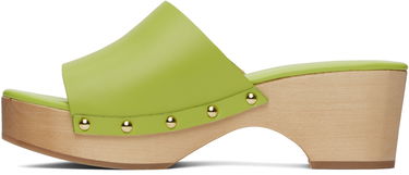 Облекло Aeyde Aeyde Bobbie Platform Clogs Зелено | A11-HS-ODSD55BL-123-982-007, 2
