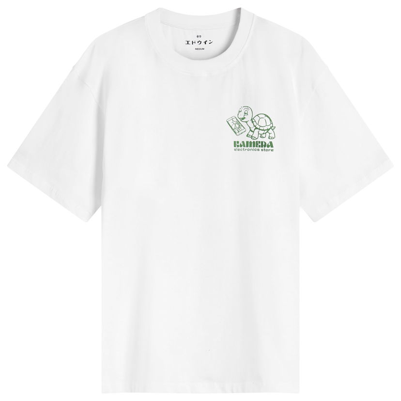 Тениска EDWIN Edwin Kaemra Graphic T-Shirt Бяло | I036396-0267