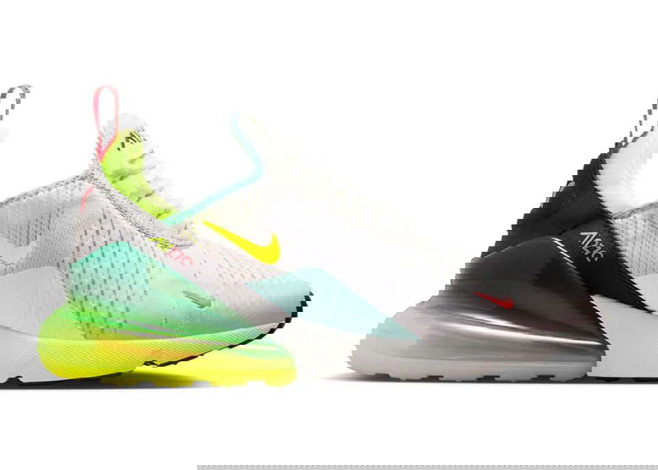 Кецове и обувки Nike Air Max 270 Vast Grey Hot Lava Сиво | FZ4132-001, 0