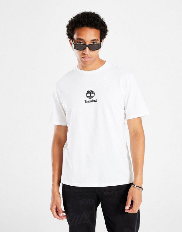 Тениска Timberland T-Shirt New Small Logo Print Short Sleeve Бяло | TB0A6WWT1001, 0