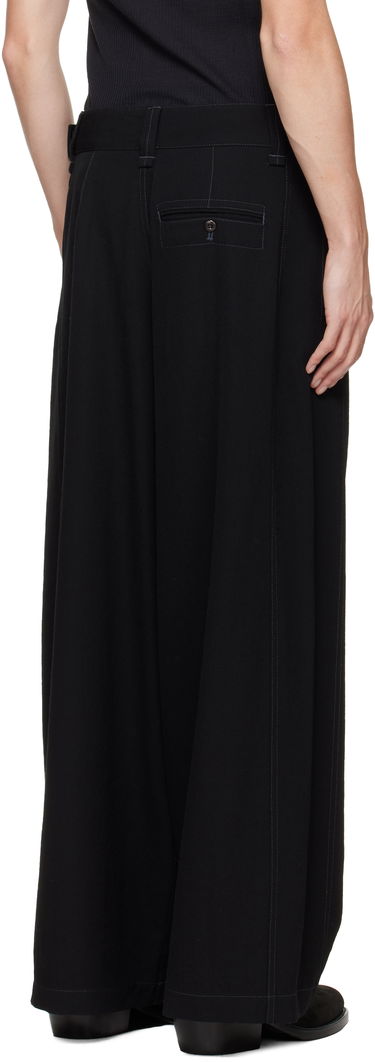 Панталони LEMAIRE LEMAIRE Maxi Utility Trousers Черно | PA1249 LF1457, 2