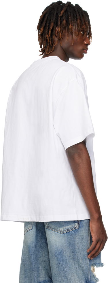 Тениска We11done We11done Spark Logo T-Shirt Бяло | WD-TT0-25-751-U-WH, 2