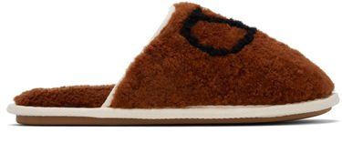 Кецове и обувки Valentino Valentino Garavani Ta Chambre Wool Slippers Кафяво | 7Y2S0J88AWJ, 0