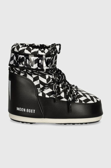 Кецове и обувки Moon Boot MB ICON LOW OPTICAL Boots Черно | 80D1409550.NA02, 1