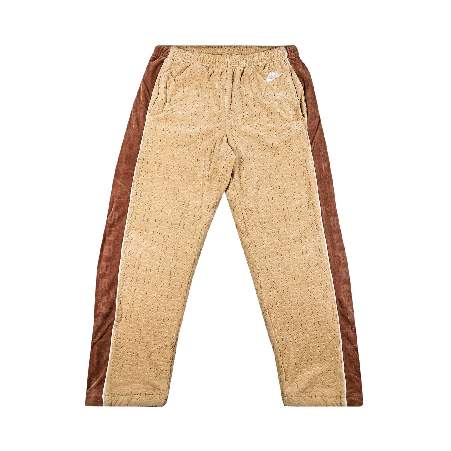 Панталони Supreme Nike x Velour Track Pant Бежово | SS21P6 TAN, 1