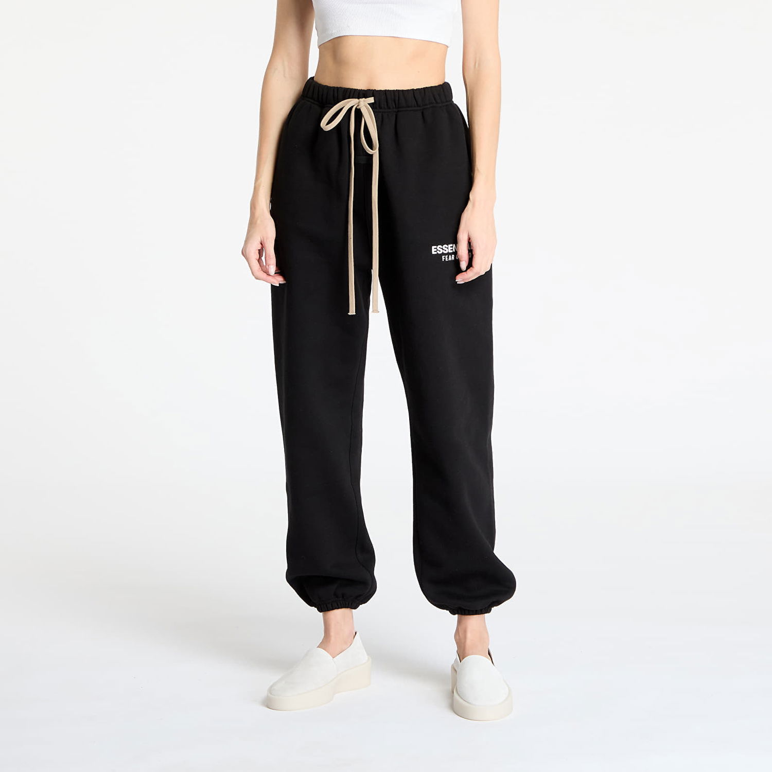 Спортни панталони Fear of God Fleece Sweatpants Черно | 130HO245400FW-001, 0