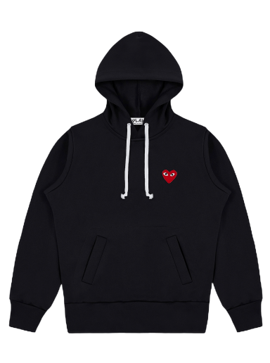 Суитчър Comme des Garçons PLAY Hoodie Черно | AZ T173 051 1
