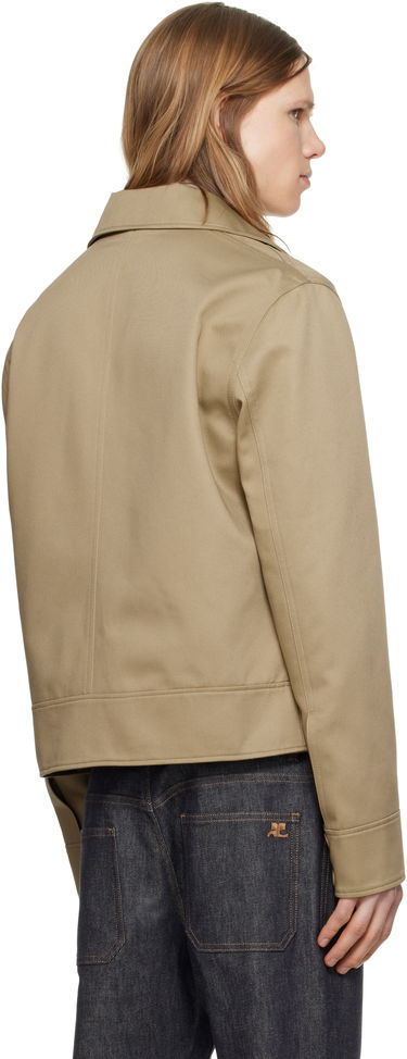 Яке Courrèges Courrèges Zipped Jacket Бежово | 125CBL251PL0178, 2