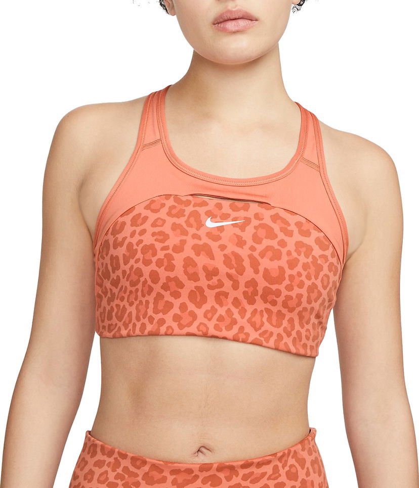 Сутиен Nike Nike Dri-FIT Swoosh Medium-Support Sports Bra Оранжево
 | dm0633-827