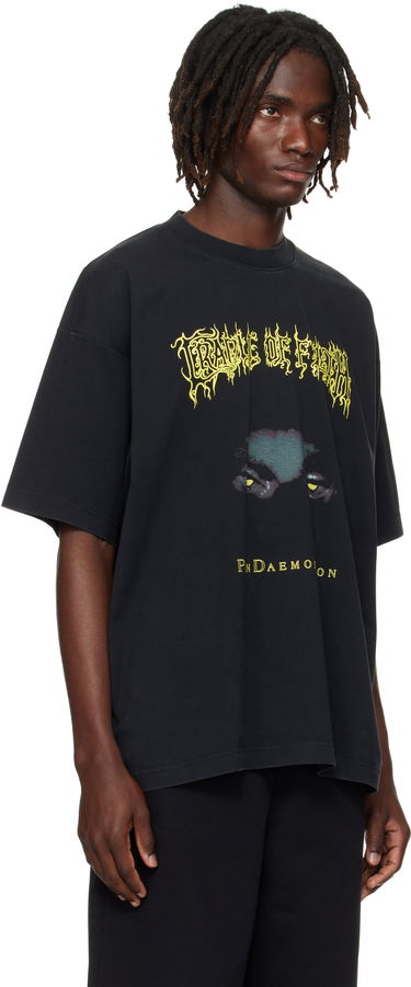 Тениска VETEMENTS Vetements Cradle of Filth Pandaemonaeon Oversized T-Shirt Черно | UCF76TR550B, 1