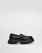 Dolce & Gabbana Nappa Calfskin Lug Sole Loafers
