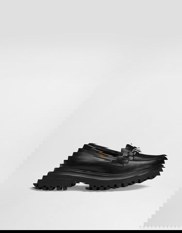 Аксесоари Dolce & Gabbana Dolce & Gabbana Nappa Calfskin Lug Sole Loafers Черно | D11351A106580999, 0
