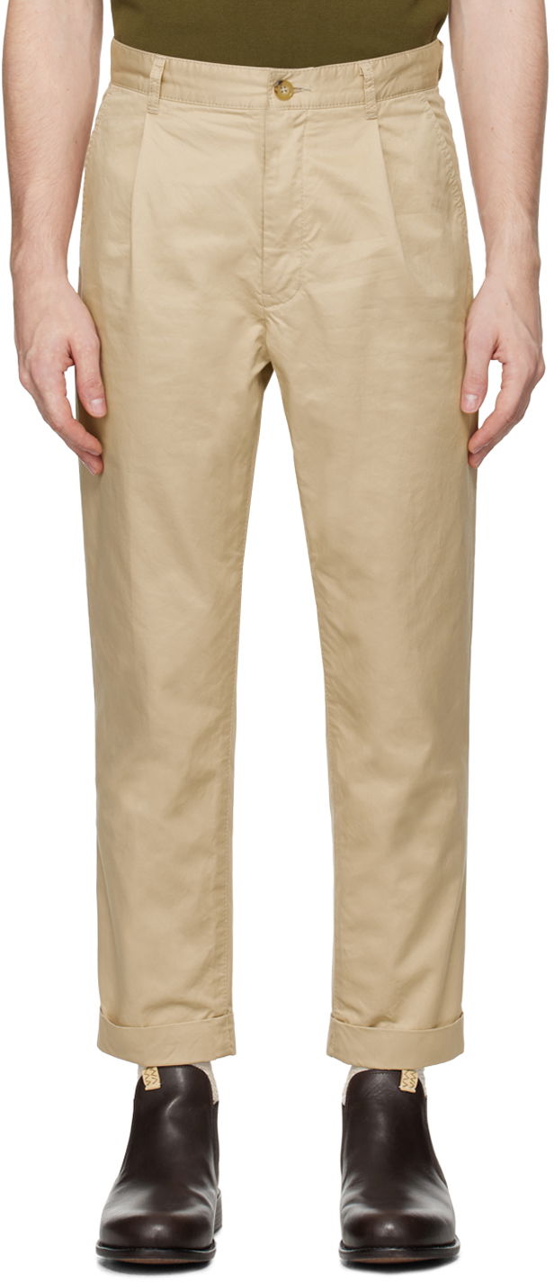 Beams Plus 1 Pleat Trousers