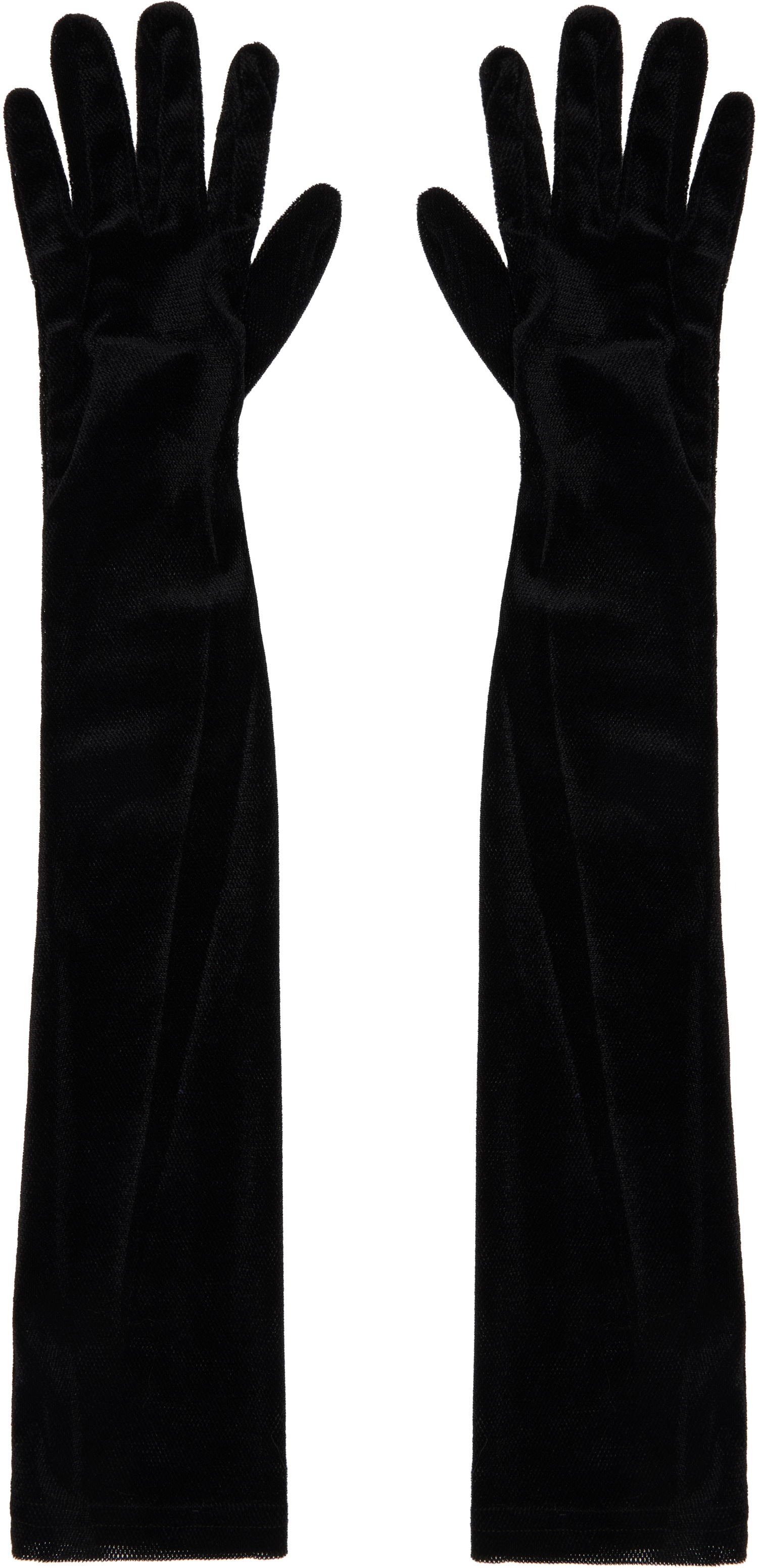 Ръкавици Anna Sui Anna Sui Velvet Mesh Gloves Черно | 625L90, 0