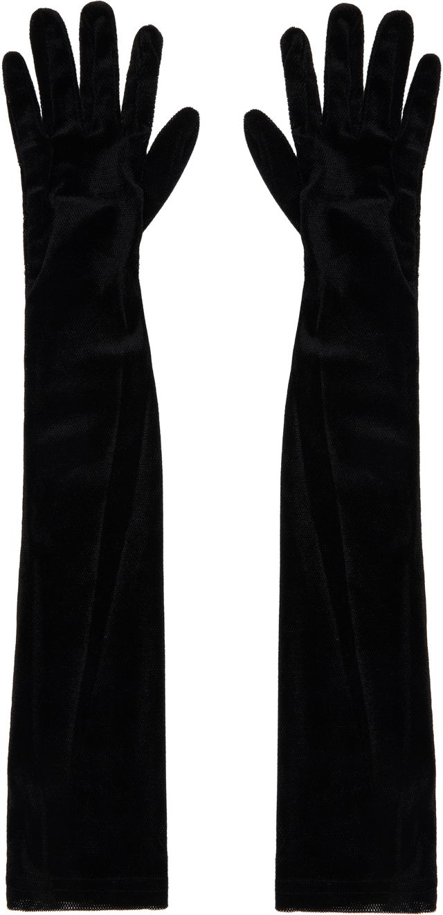 Anna Sui Velvet Mesh Gloves