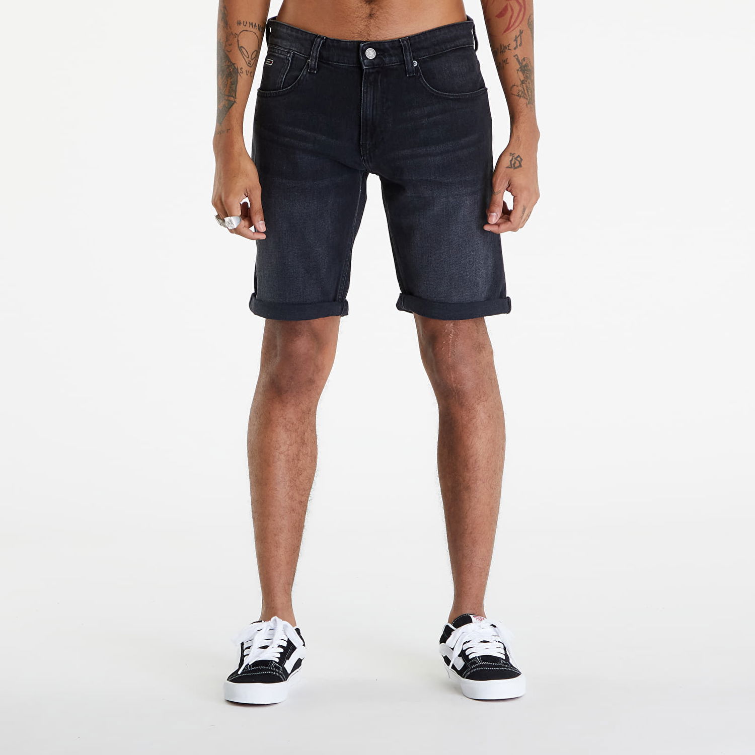 Къси панталони Tommy Hilfiger Ronnie Shorts Denim Black Черно | DM0DM18784 1BZ, 0