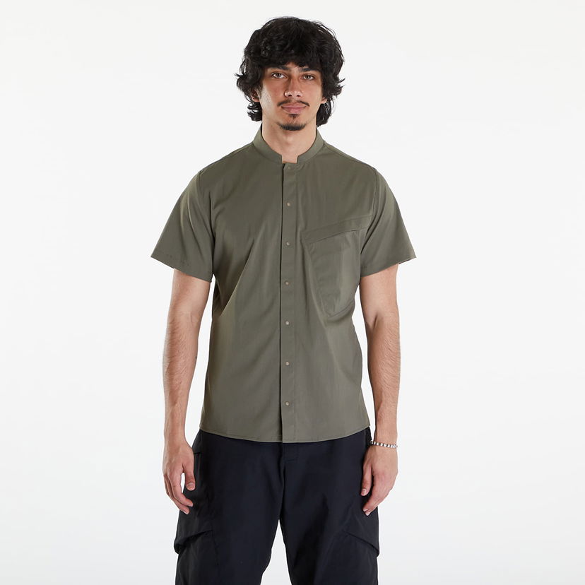 Риза Tilak Blade Short-sleeve Shirt Khaki Зелено | 10004505