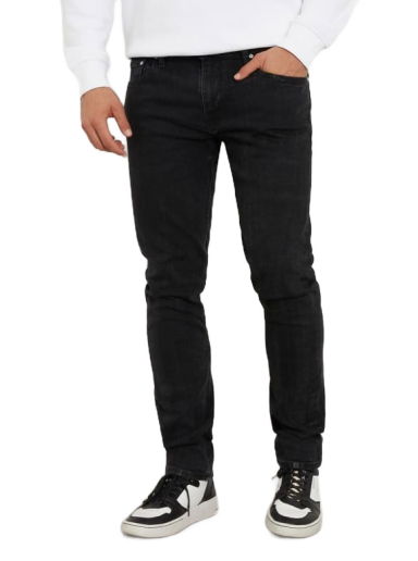 Дънки GUESS Mid Rise Slim Denim Pant Тъмно синьо | M3BAS2D4T40