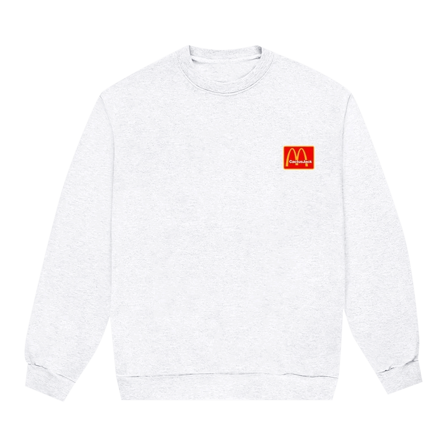 Суитчър Cactus Jack by Travis Scott Staff Crewneck Бяло | CJMD CS118 ASH, 0
