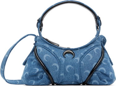 Дамска чанта Marine Serre Mini Denim Bag Синьо | WBA006A, 0