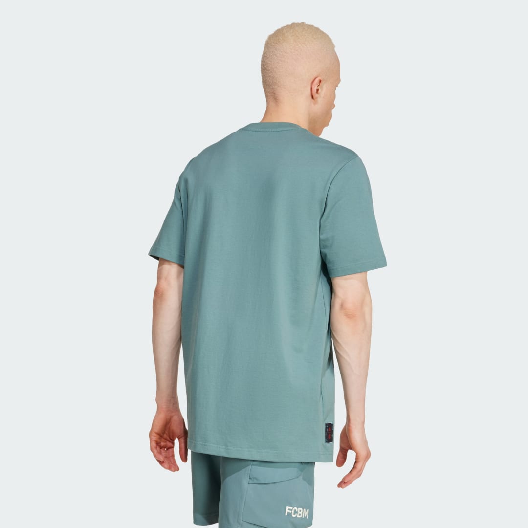 Тениска adidas Performance FC Bayern Seasonal Синьо | IT4125, 1