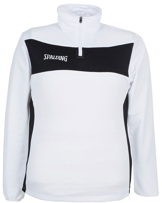 Суитчър Spalding Spalding Evolution II Quarter-Zip Top Бяло | 3003033-02
