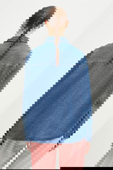 Яке Carhartt WIP Denim Alta Shirt Jac Transitional Синьо | I033344.106, 2