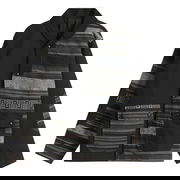 Upcycled Patchwork Shawl Collar Chore Jacket