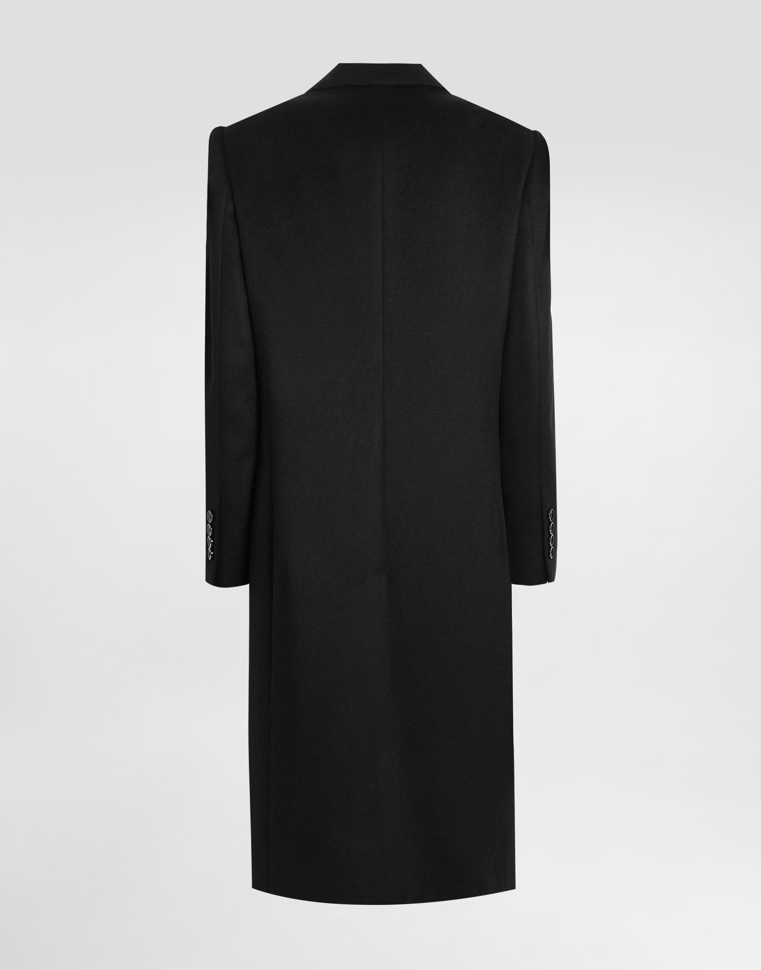 Палта Dolce & Gabbana Single-breasted Coat In Bonded Cloth Черно | F0W3ATGDDC1N0000, 1