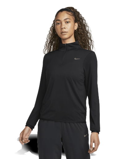 Тениска Nike Dri-FIT Swift Element UV 1/4 Zip Running Top Черно | FB4316-010