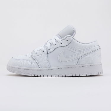 Кецове и обувки Jordan Jordan 1 Low GS Бяло | 553560-130, 0