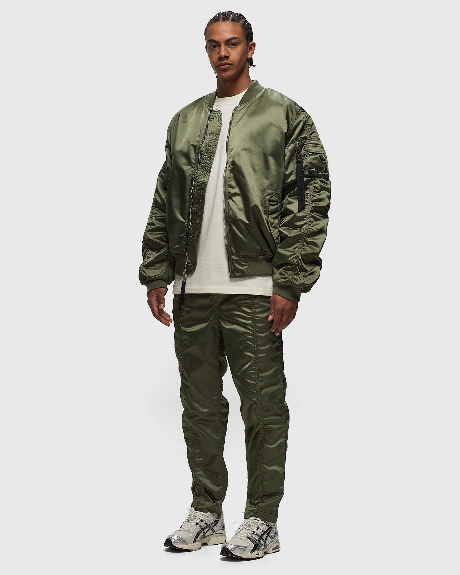 Яке бомбър Alpha Industries Bomber & Flight Jackets-MA-1 UV Зелено | 146115UV-SAGE-GREEN, 1