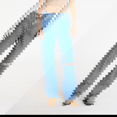 Дънки CALVIN KLEIN Calvin Klein 90S Distressed Knee Straight Jeans Синьо | LV047E609G VLC, 0