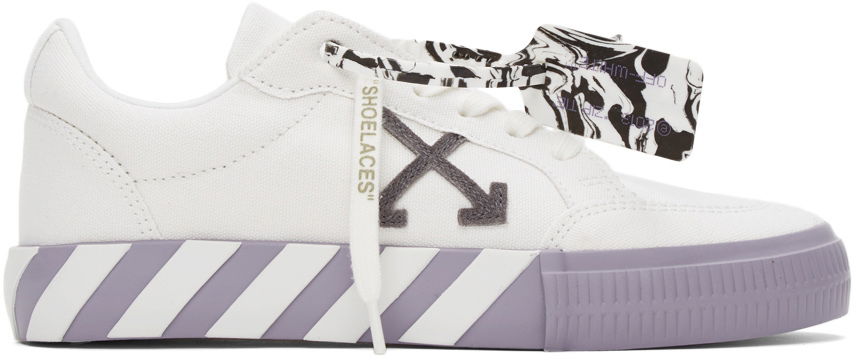 Кецове и обувки Off-White Vulcanized Eco W Бяло | OMIA085F21FAB0010109, 0