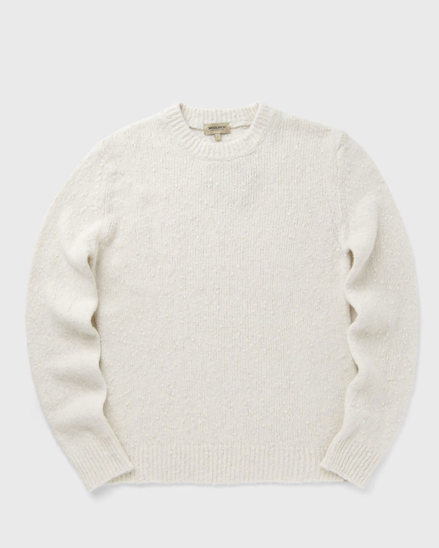 Пуловер WOOLRICH Alpaca Blend Crewneck Sweater Бяло | CFWOKN2033MRUF5049-8887, 1
